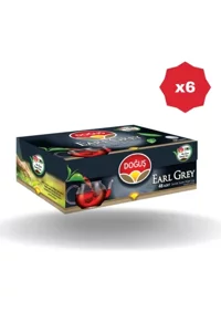 Doğuş Early Grey Demlik Poşet Çay 48'li - (6 Adet)