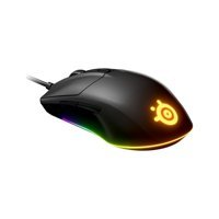 Steelseries-S3 RGB Yatay Makrolu Kablolu Siyah Optik Gaming Mouse
