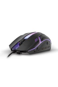 Snopy Sm-g62 RGB Yatay Kablolu Siyah Gaming Mouse