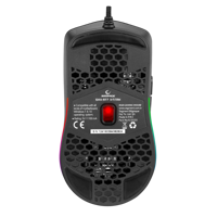 Rampage X-Titan RGB Yatay Makrolu Kablolu Siyah Optik Gaming Mouse