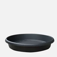 Üçsan Ürgüp Saksı Tabağı Siyah 33 cm