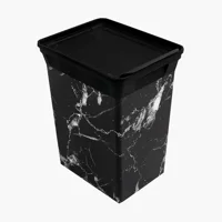 Q-Trash Marble Çöp Kutusu 40 Lt