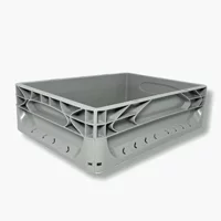 Euronorm Çok Amaçlı Taşıma ve Saklama Kasası Gri 12 lt