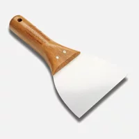 Dekor Spatulası 6 cm Ahşap Paslanmaz