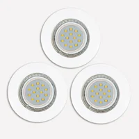 Eglo Peneto 3 W GU10 Duy Yuvarlak Sıvaaltı Spot 1 Adet Beyaz