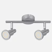 Osram 3 W Ledli Yuvarlak Sıvaüstü Spot 2 Adet Gümüş