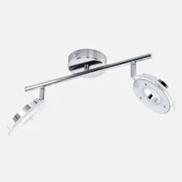 Eglo ” Dornes ” Led Sıva Üstü İkili Spot Krom