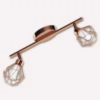 Eglo Zapata 2.5 W Ledli Yuvarlak Sıvaüstü Spot 2 Adet Bakır