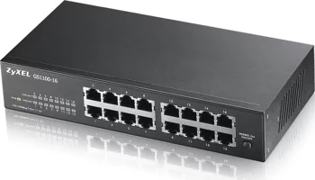 Zyxel 16Port Gs1100-16 Gıgabıt Yönetilemez Switch Masaüstü