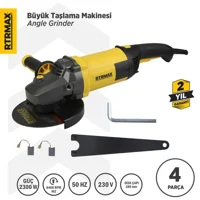 Rtm1180 Büyük Taşlama Makinası 180 Mm 2300 W