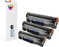 PlusPrint Imageclass MF226DN Yazıcı Yazıcı Uyumlu Muadil Toner CRG737 3lü Paket