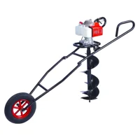 Solax Ag52d Arabalı Toprak Burgu Makinesi 20 Cm 1.9 Hp