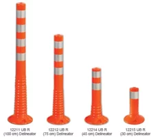 Evelüks Delinatör Esnek Şerit Ayırıcı Hacıyatmaz Turuncu 75Cm