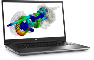 Dell Precision 7770 XCTOP7770EMEA VP2 Harici RTX A4500 Ekran Kartlı Intel Core i9 12950HX 32 GB Ram DDR5 512 GB SSD 17.3 inç FHD Windows 10 Pro Laptop