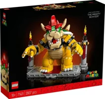 LEGO ® Super Mario™ Mighty Bowser™ 71411 - Yetişkin Hayranlar için Koleksiyonluk Yapım Seti (2807P)