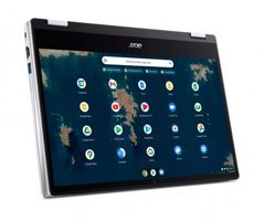 Acer Chromebook Spin 314 CP314 1H C5DL Dahili Ekran Kartlı Intel Celeron N4500 8 GB Ram LPDDR4x 14.0 inç HD Chrome OS 2'si 1 Arada Dokunmatik Laptop