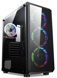 Turbox Tx231 (ATM00000416) Harici Radeon R7 240 Ekran Kartlı Intel Core i5 750 8 GB DDR3 256 GB SSD 21.5 inç LED Panel FreeDos All In One Oyuncu Bilgisiyarı
