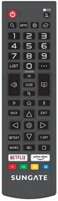 Sungate SG-5501 55 inç 4K Ultra HD 139 Ekran Flat Uydu Alıcılı Smart Led Webos Televizyon