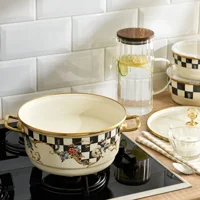 Emsan Victoria Emaye Yoğurt Tenceresi 24 cm