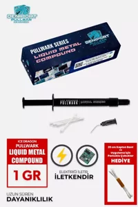 Icedragon® Pullwark™ Metal Series™ 128w/m-k 1 gr Sıvı Soğutma/Likit Metal/Sıvı Metal