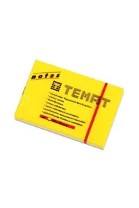 Temat Yapışkanlı Not Kağıdı 50X75 Mm Fosforlu Sarı