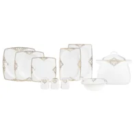 Karaca Fine Bone Santiago 60 Parça 12 Kişilik Yemek Takımı