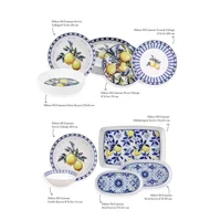 The Mia Odore Di Limone Yemek Takımı 6 Kişilik 31 Parça Set 2