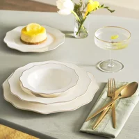 Karaca Kate Porselen 24 Parça 6 Kişilik Yemek Takımı