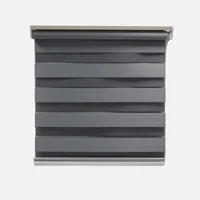 Elegance Ok Deep Zebra Stor Perde 130x200cm Gri