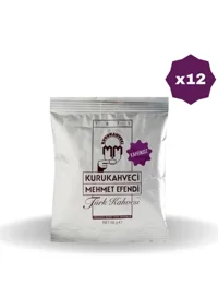 Mehmet Efendi Türk Kahvesi Kafeinsiz 50 gr - (12 Adet)