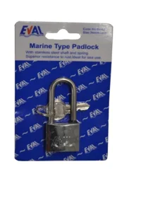 Eval Paslanmaz Uzun Asma Kilit 40Mm