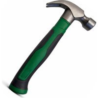 Badem10 Çatal Ağızlı Çekiç Çivi Sökme Özellikli Güçlendirilmiş Çelik Gövdeli Profesyonel Marangoz Çekici - Çok Renkli