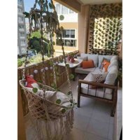 AYGHOME 70 Cm x 3 Metre Hasır Kamış Balkon Çiti Bahçe Çiti Dekorasyon Gölgelik
