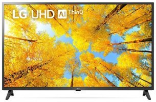 LG 43UQ75006LF 43 inç 4K Ultra HD 108 Ekran Çerçevesiz Flat Uydu Alıcılı Smart Led Webos Televizyon