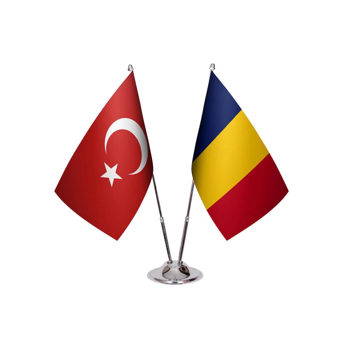 Çad İkili Masa Bayrağı