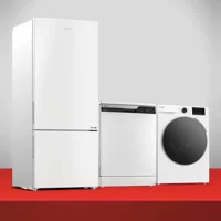 Arçelik Beyaz Büyük Çeyiz PaketiBulaşık Makinesi ProgramBuzdolabı GenişlikBuzdolabı Toplam Brüt HacimÇamaşır Makinesi KGRenk