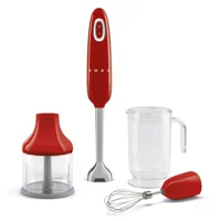 Smeg El Blender Seti Kırmızı New Version Hbf22rdeu