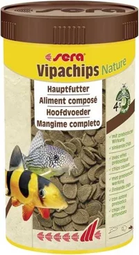 Sera Vipachips Tablet 100 Ml 37 Gr Skt: 11/2027 Orjinal Kutusunda Vatoz Ve Çöpçü Balığı Yemi