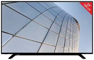 Toshiba 55UL2163DT 55 inç 4K Ultra HD 139 Ekran Çerçevesiz Flat Uydu Alıcılı Smart Led Televizyon