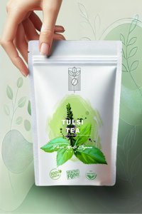 Mel And Mira Premium Loose Leaf Tulsi 50 Gr, Hint Fesleğeni Bitki Çayı