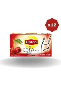 Lipton Kiraz Saplı Form Çayı 20 Li - (12 Adet)