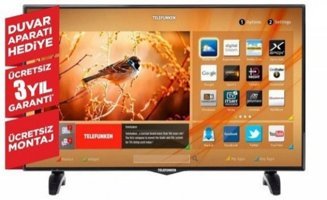 Telefunken 43TF6520 43 inç FULL HD 108 Ekran Flat Uydu Alıcılı Smart Led Televizyon