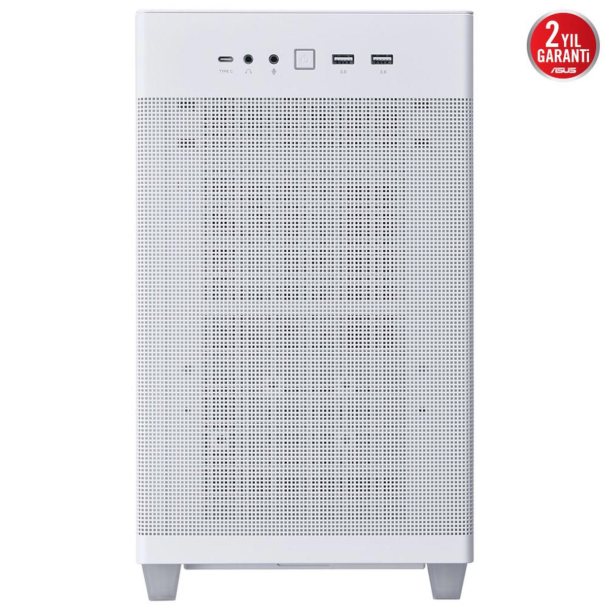 PRIME AP201 BEYAZ MICRO ATX TEMPERLİ CAM ALET GEREKTİRMEYEN YAN PANELLER VE TOZ FİLTRELİ IZGARAYA SAHİP 360 MM SOĞUTUCU 338 MM UZUNLUĞA KADAR EKRAN KARTI VE STANDART ATX PSU DESTEKLİ 33 LİTRE HACİMLİ MICRO ATX KASA