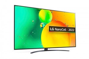 LG 65NANO766QA 65 inç 4K Ultra HD 164 Ekran Çerçevesiz Flat Uydu Alıcılı Smart Led Webos Televizyon