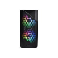 Thermaltake Commander G33 RGB Mesh Sıvı Soğutmalı 3 Fanlı Siyah Dikey Kullanım Mid Tower Oyuncu Bilgisayar Kasası