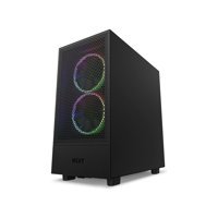 Nzxt H5 Flow CC-H51FB-01 RGB Mesh Sıvı Soğutmalı 6 Fanlı Siyah Dikey Kullanım Mid Tower Oyuncu Bilgisayar Kasası