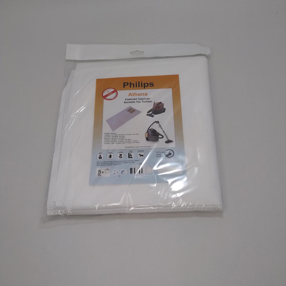 ATHENA YIKAMALI SENTETİK ( 4 PAKET 20 ADET ) ELEKTİRİK SÜPÜRGESİ UYGUN FİYAT İNDİRİMLİ
