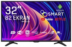 Nordmende NM32150 32 inç Hd Ready 80 Ekran Flat Uydu Alıcılı Smart Led Android Televizyon