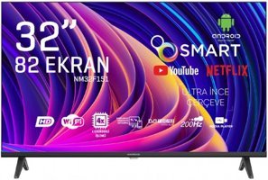 Nordmende NM32F151 32 inç Hd Ready 80 Ekran Flat Uydu Alıcılı Smart Led Android Televizyon