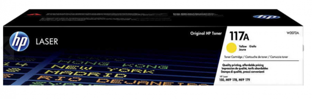 HP 117A Orijinal Sarı Toner